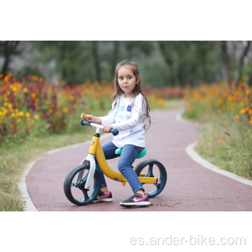 empujar la bicicleta sin pedal bicicleta para niños para entrenar